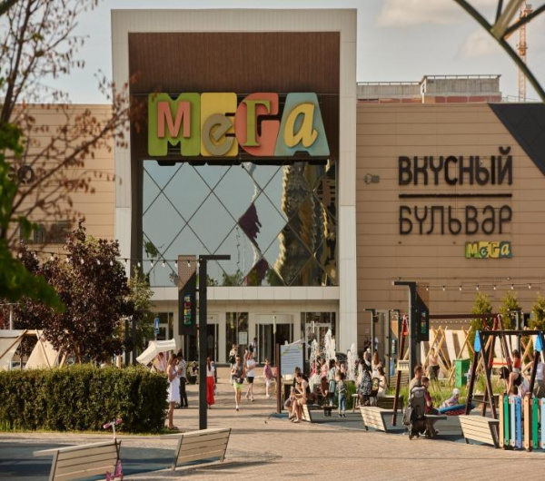 МЕГА Казань — реконструкция входной группы